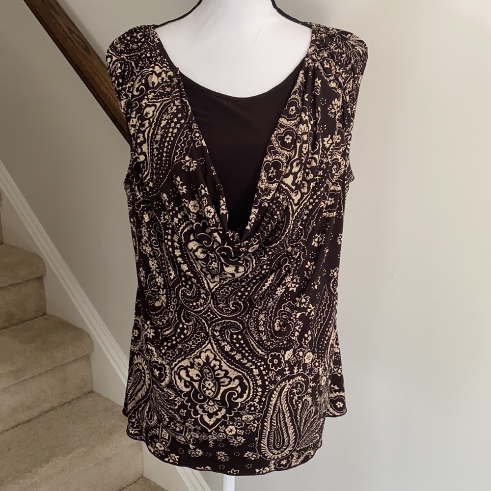 3/$25 Cato sleeveless Blouse 14w